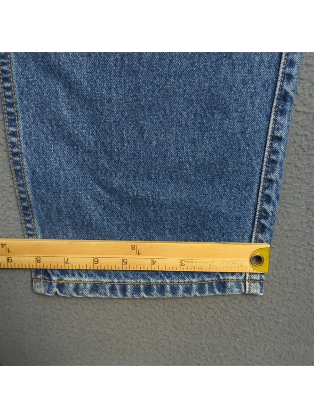 Levi's VTG Jeans Men's 38x36 Fits 36x36 Blue 540 Relaxed Fit Brown Tab - Picture 11 of 15
